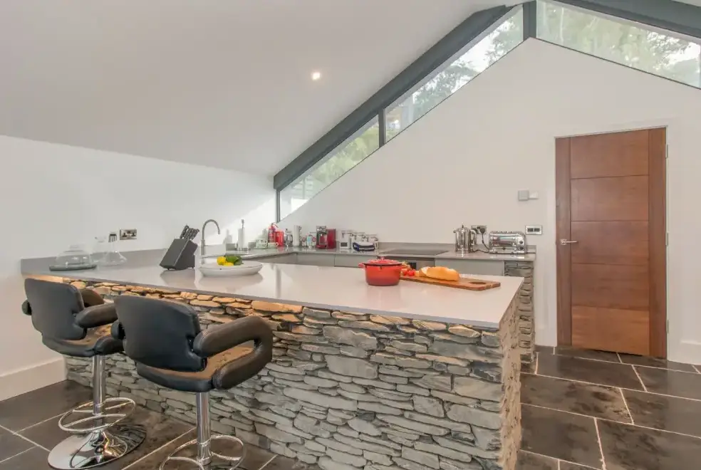 Luxury kitchen at Boathouse on the Lake