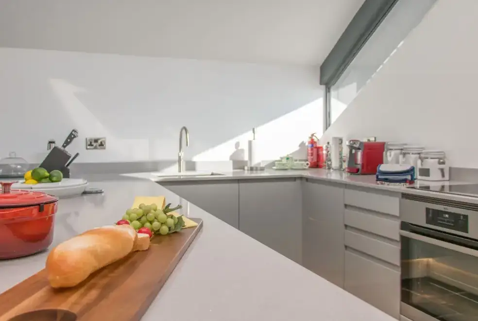 Luxury kitchen at Boathouse on the Lake