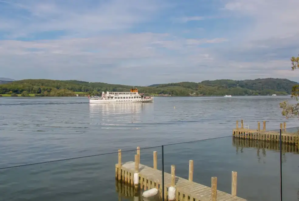 Lake view at Boathouse on the Lake