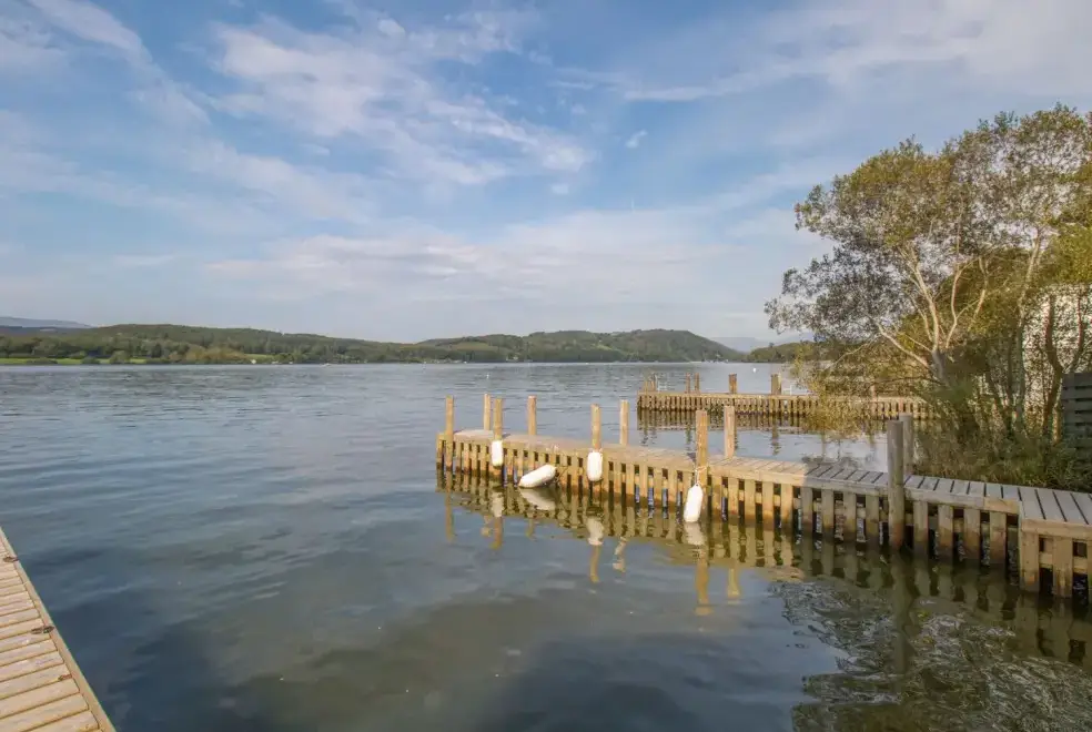 Lake view at Boathouse on the Lake