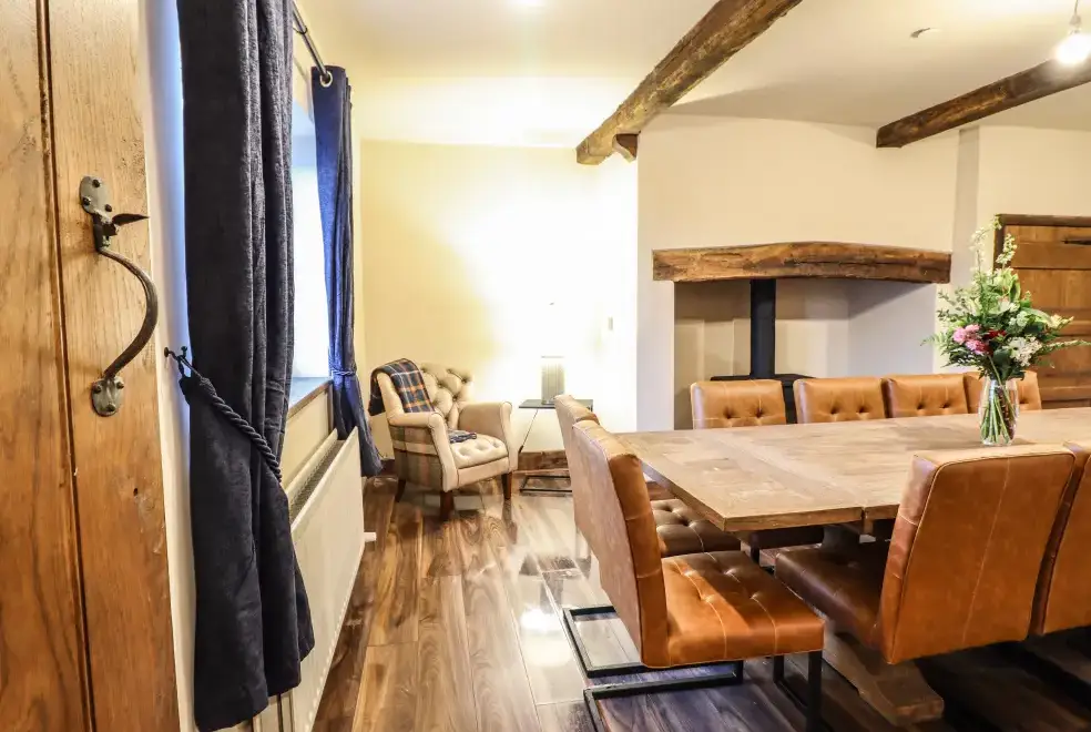 Dining room at Bodaioch Cottage