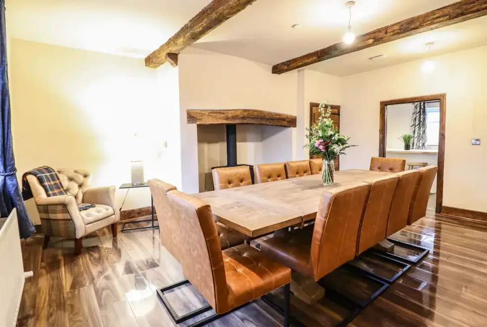 Dining room at Bodaioch Cottage