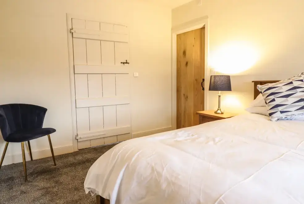 Bedroom at Bodaioch Cottage