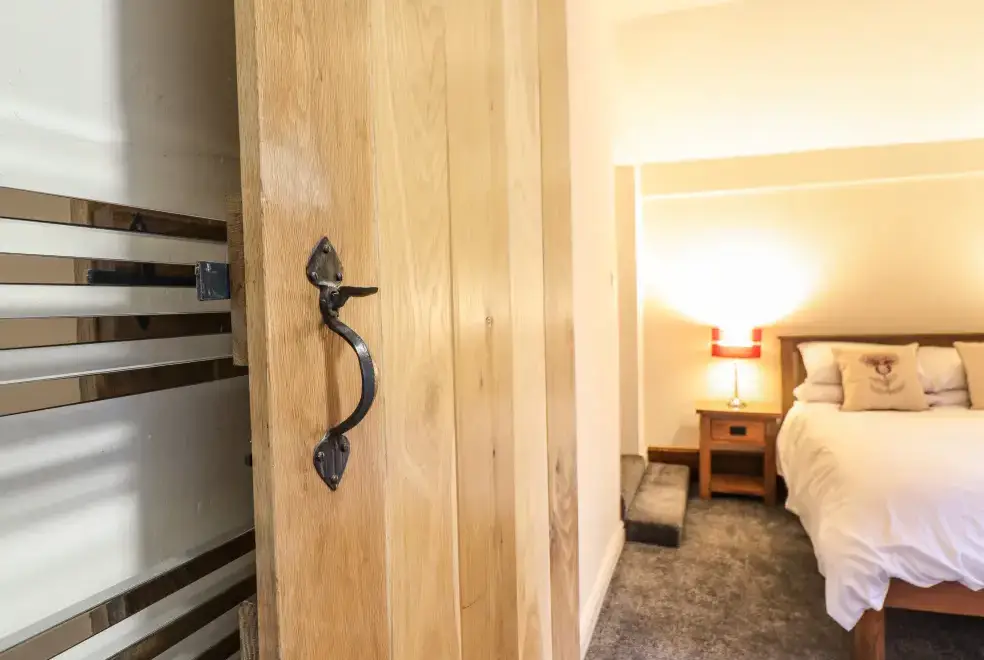 Bedroom at Bodaioch Cottage