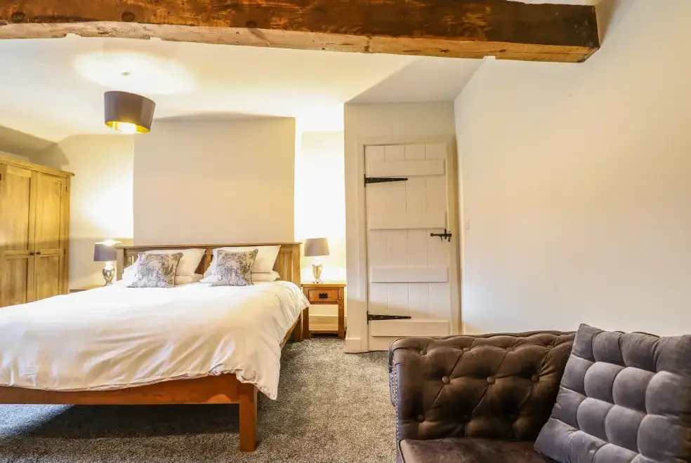 Bedroom at Bodaioch Cottage