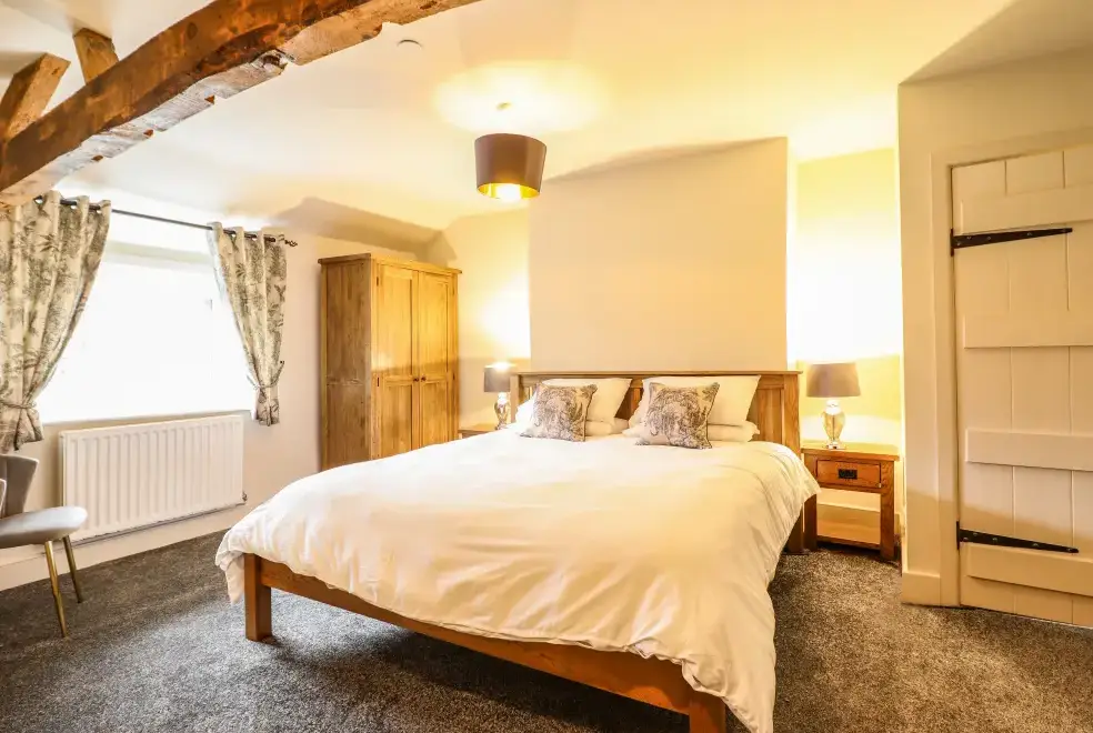 Bedroom at Bodaioch Cottage