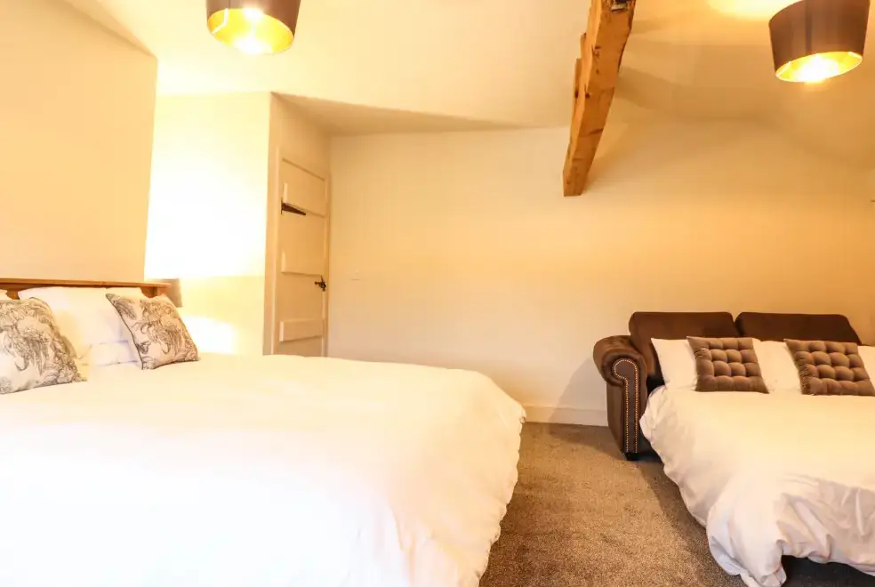 Bedroom at Bodaioch Cottage
