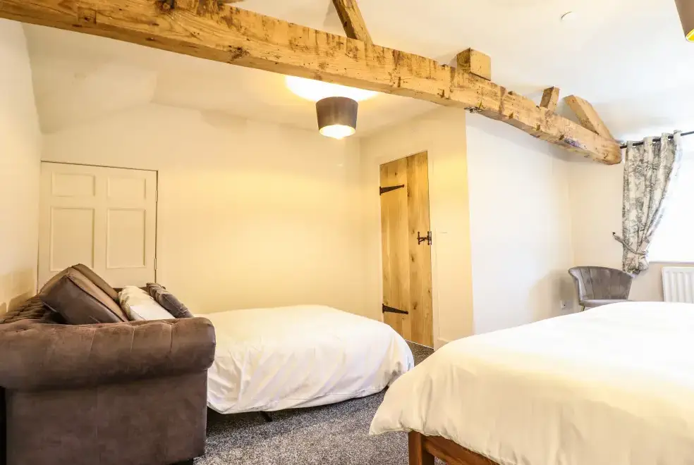 Bedroom at Bodaioch Cottage