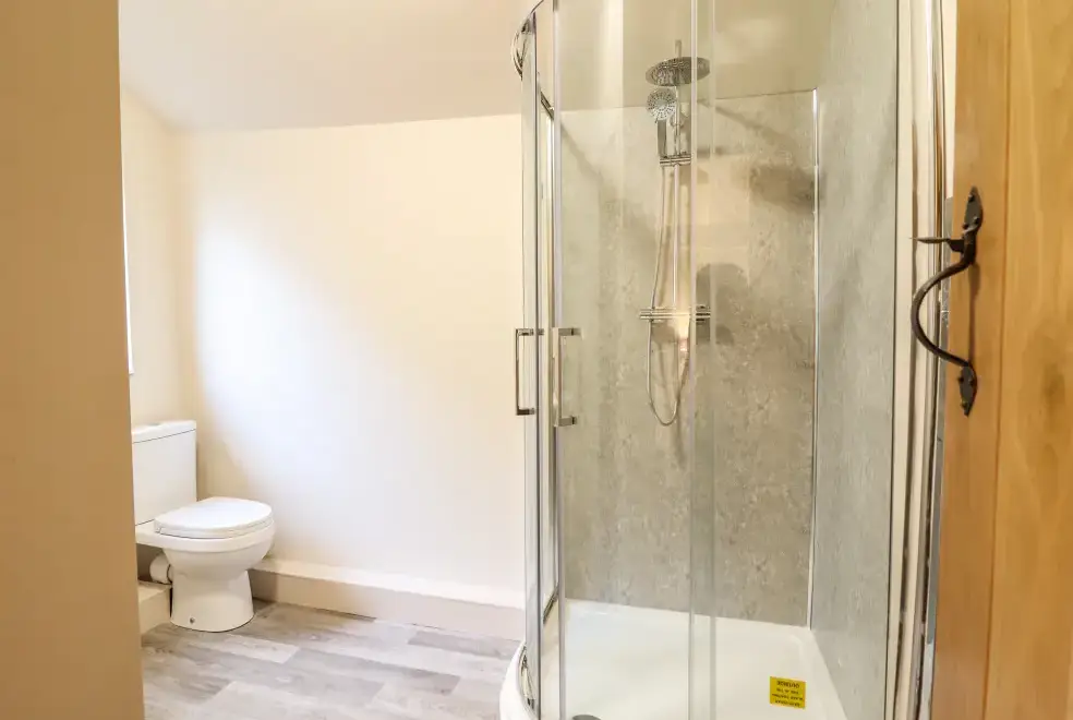 Shower room at Bodaioch Cottage