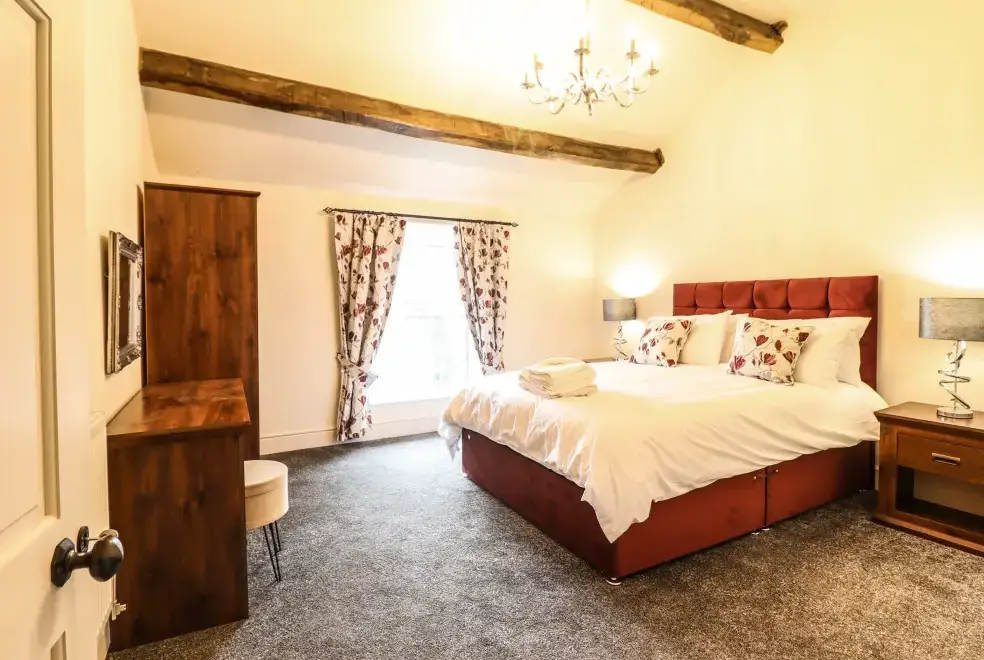 Bedroom at Bodaioch Hall