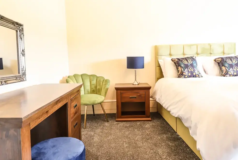 Bedroom at Bodaioch Hall