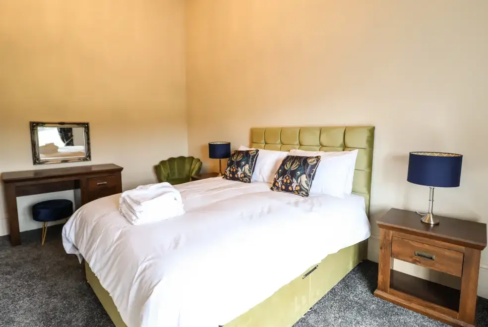 Bedroom at Bodaioch Hall