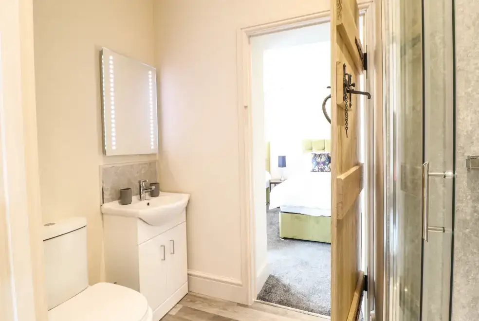 Shower room at Bodaioch Hall