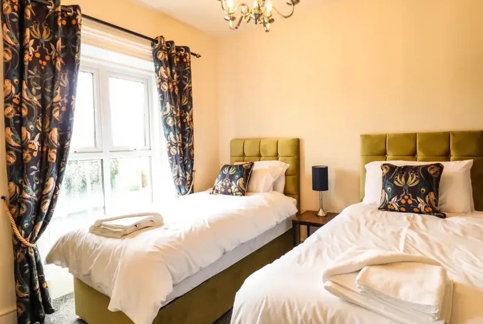 Bedroom at Bodaioch Hall