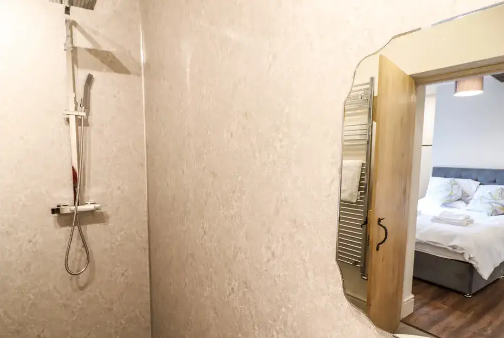 Shower room at Bodaioch Hall