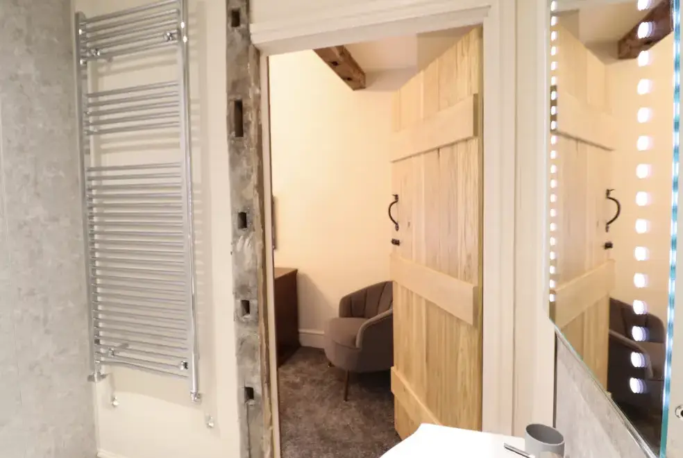 Ensuite bathroom at Bodaioch Hall