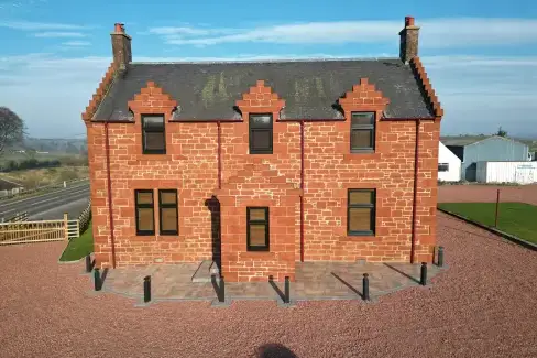 Main House at Borland Farmhouse, Ayrshire
