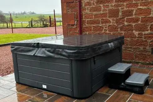 Private Hot Tub at Borland Farmhouse, Ayrshire
