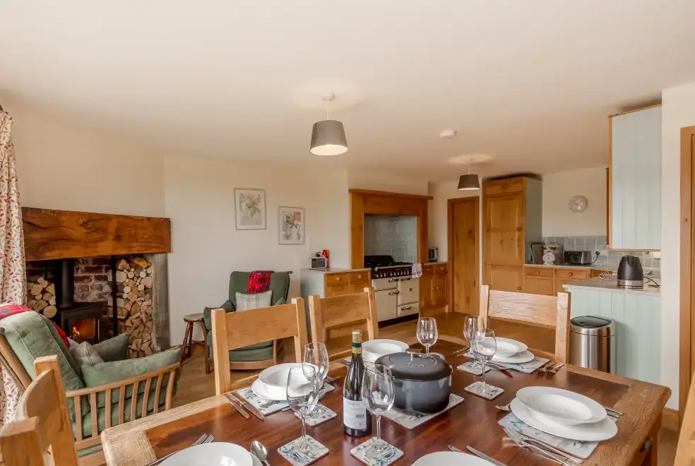 Kitchen/diner at Bousdale