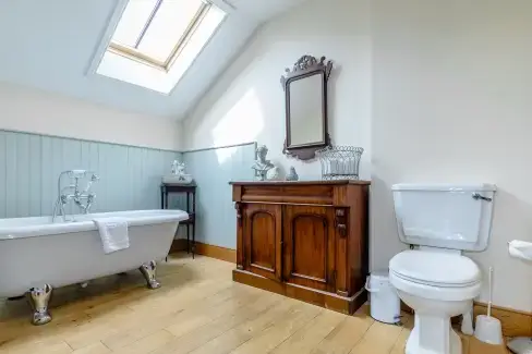 Family bathroom at Bousdale, North Yorkshire