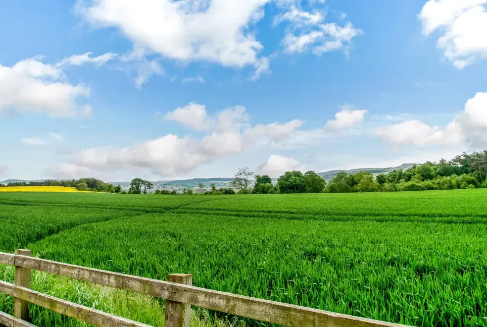 Countryside views at Bousdale