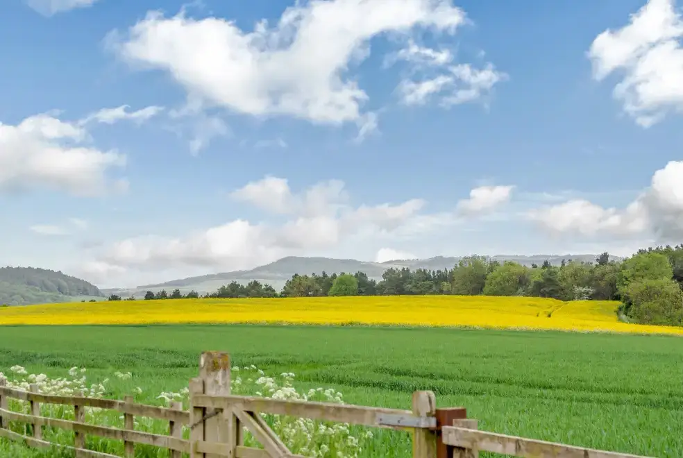 Countryside views at Bousdale