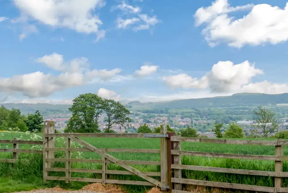 Countryside views at Bousdale