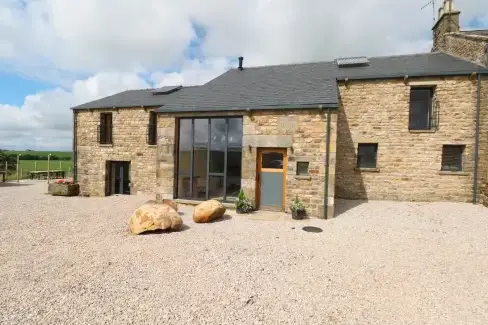 Bowland Barn, Lancashire, from the outside