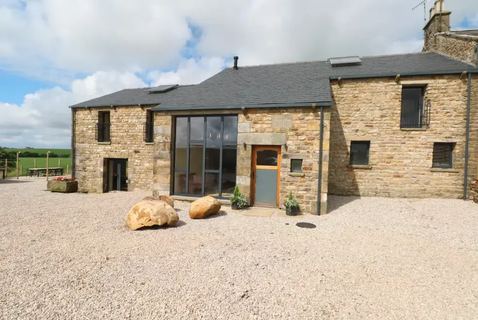 Bowland Barn, from the outside