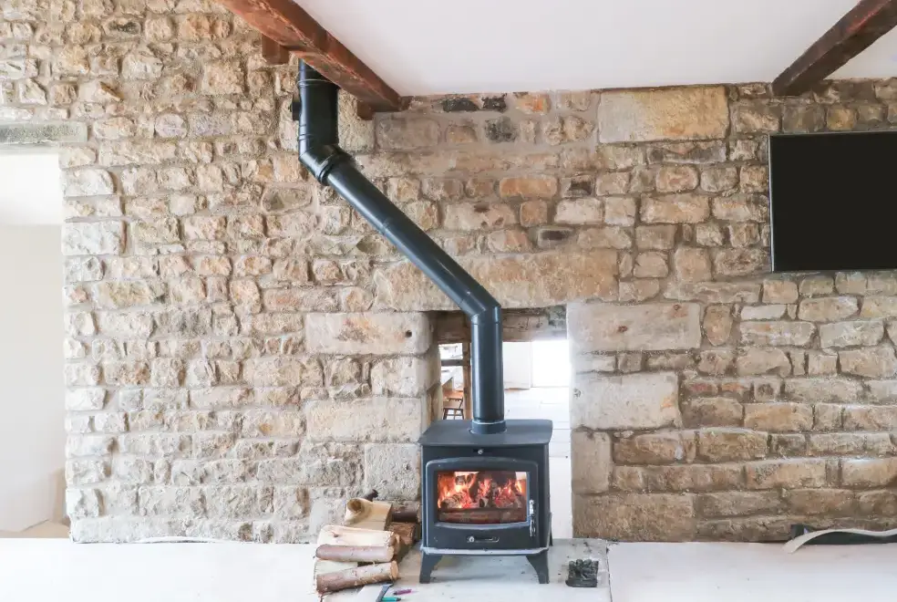Drawing room at Bowland Barn