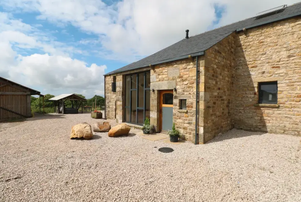 Bowland Barn, from the outside