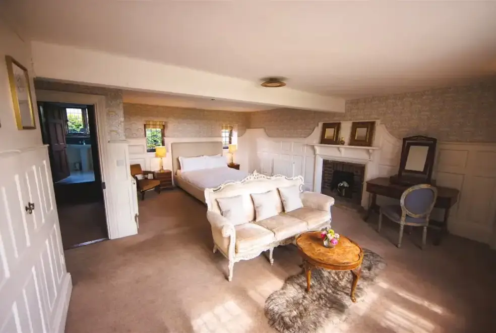 Bedroom at Bowley Hall