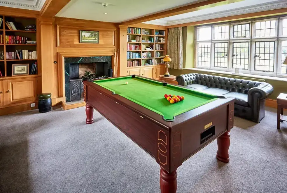 Games Room at Bowley Hall
