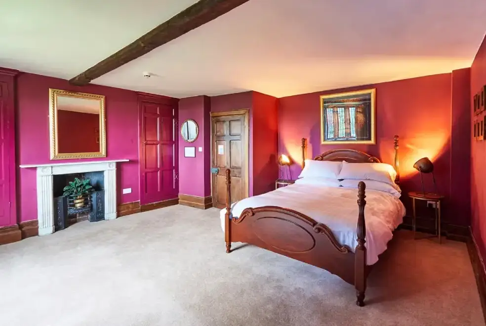 Bedroom at Bowley Hall