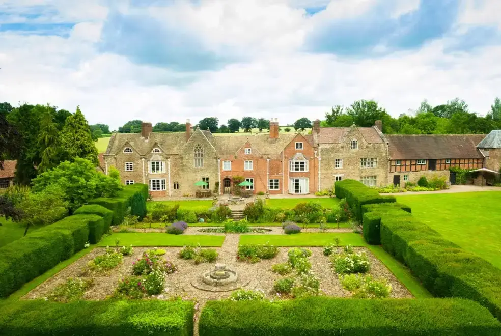 Countryside views at Bowley Hall