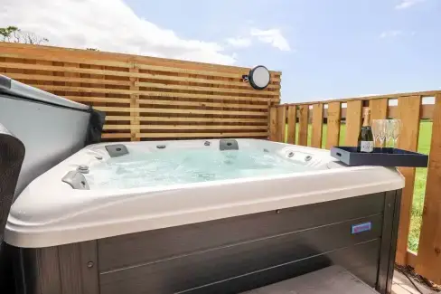 Private Hot Tub at Box Tree Escapes, Lancashire