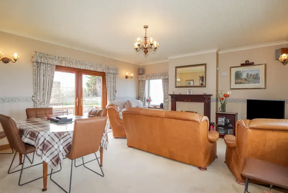 Lounge at Braehead Croft