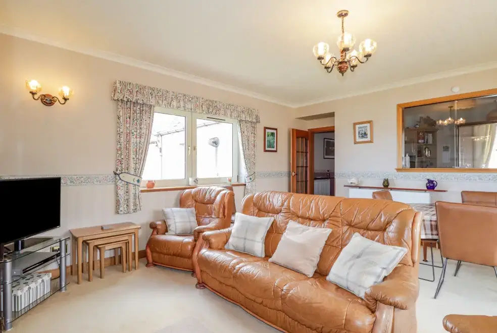 Lounge at Braehead Croft