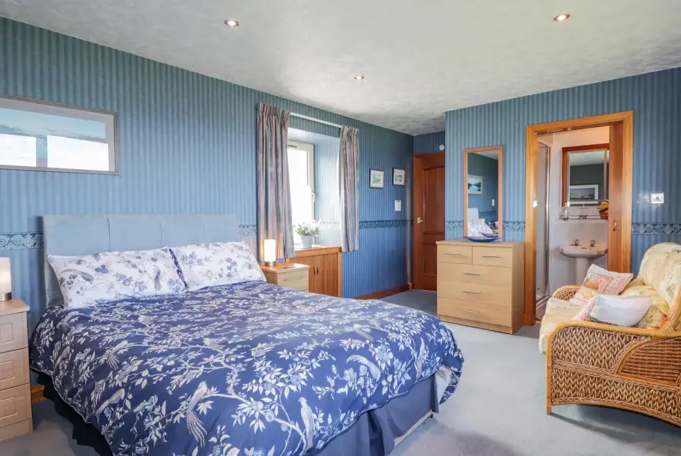 Bedroom at Braehead Croft
