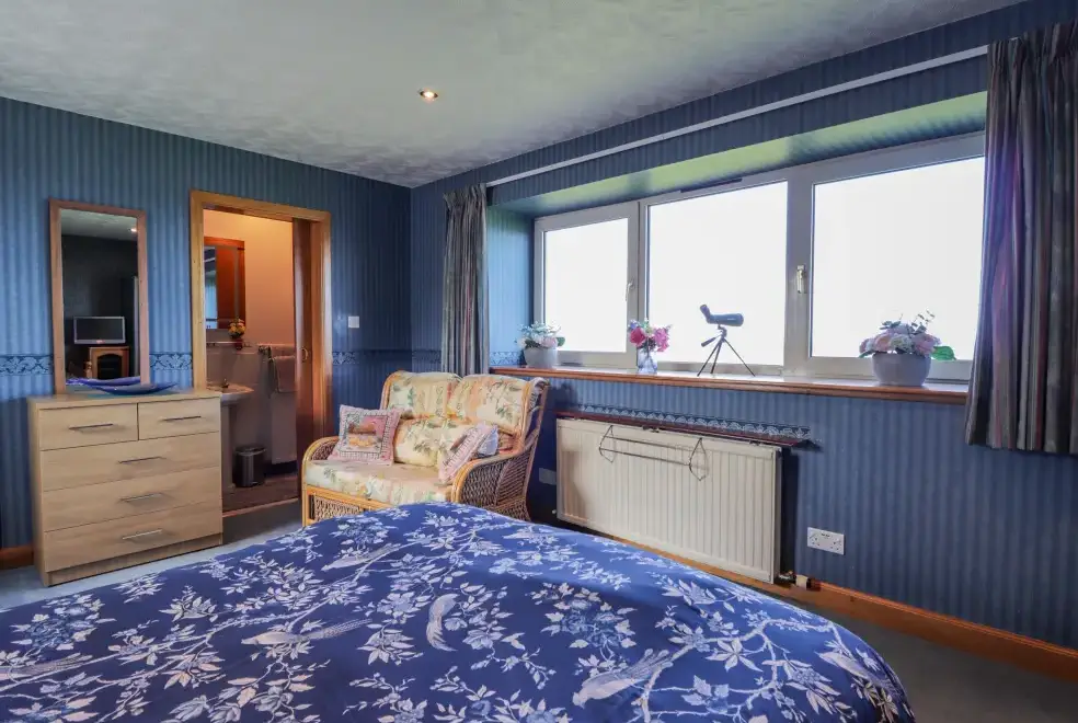 Bedroom at Braehead Croft