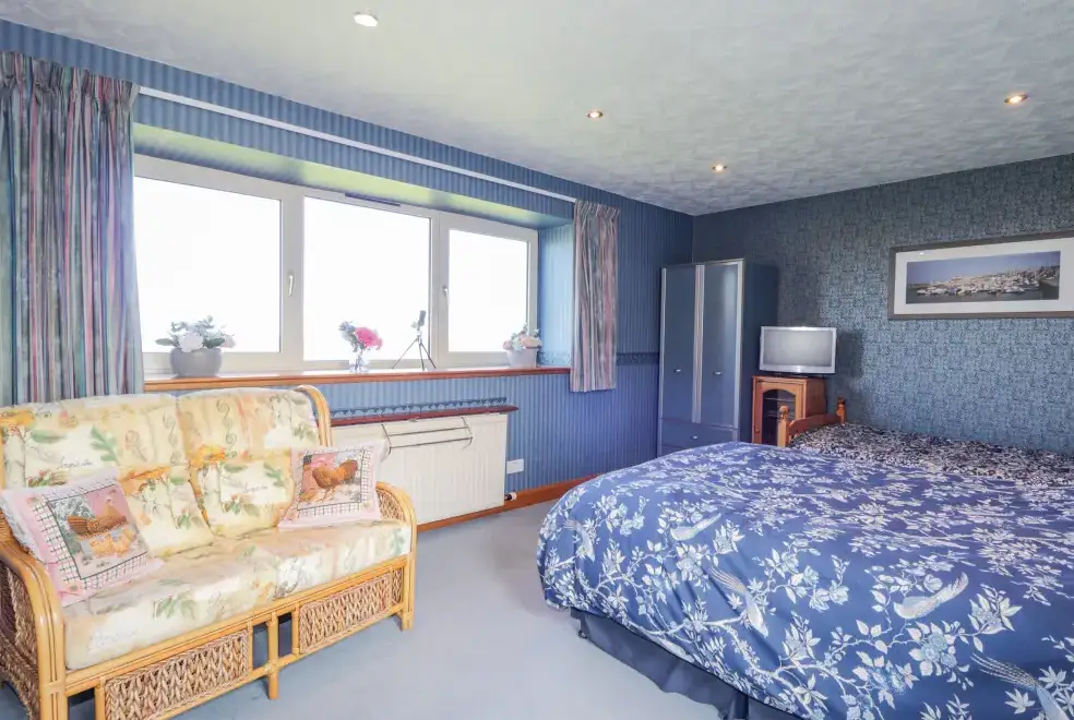 Bedroom at Braehead Croft