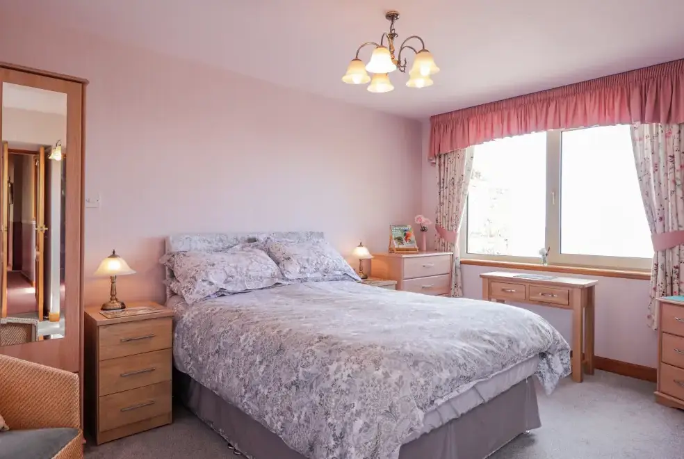 Bedroom at Braehead Croft