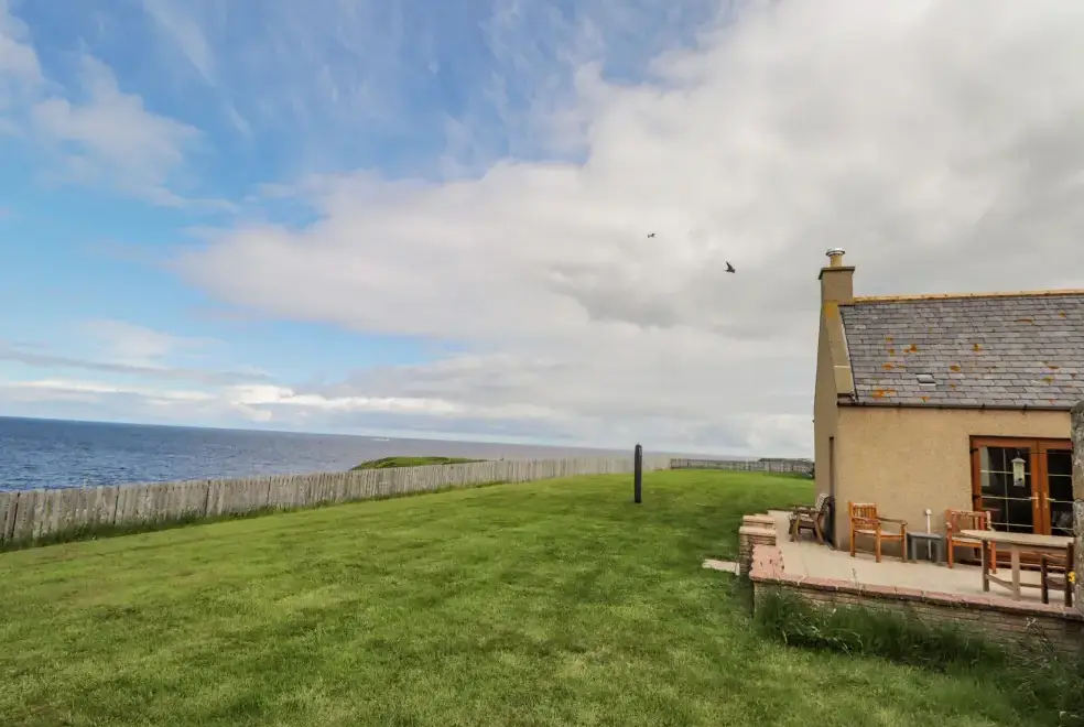 Sev view at Braehead Croft