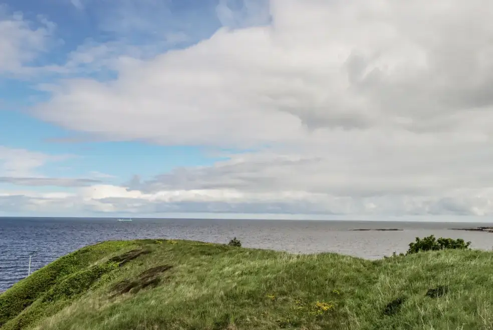 Sev view at Braehead Croft