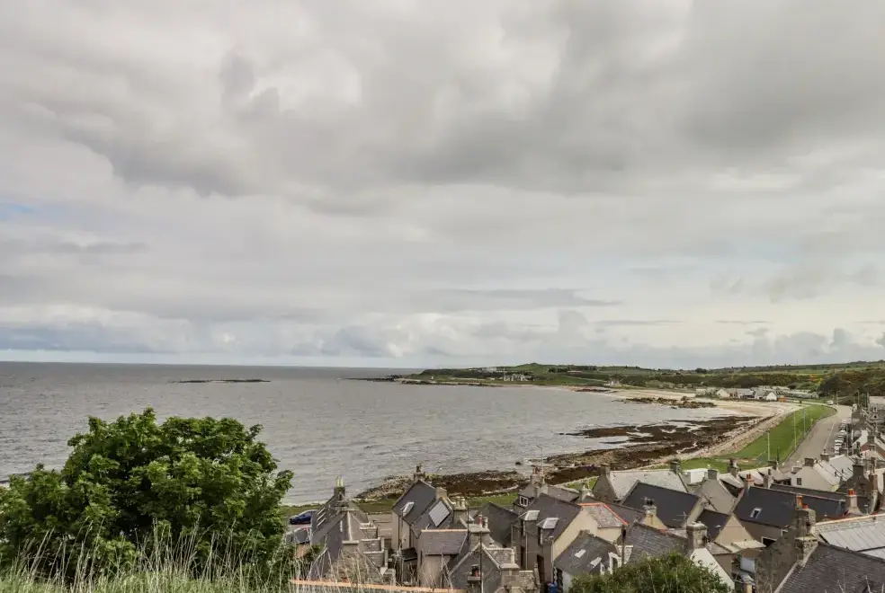 Sev view at Braehead Croft