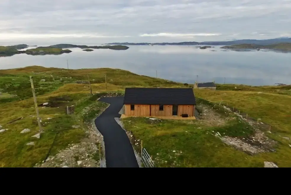 Countryside views at Braemore Cottage