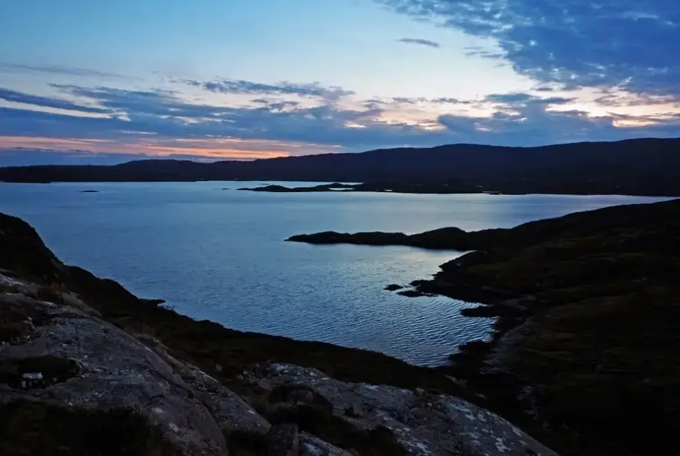 Lake view at Braemore Cottage