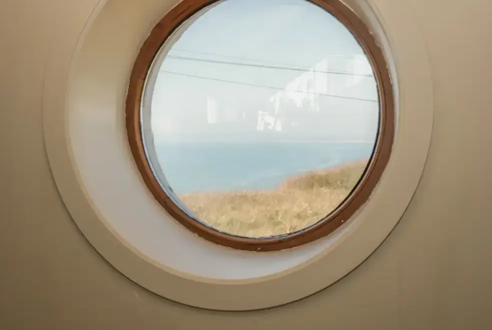 Sev view at Branscombe Holiday Cottage at Old Higher Lighthouse