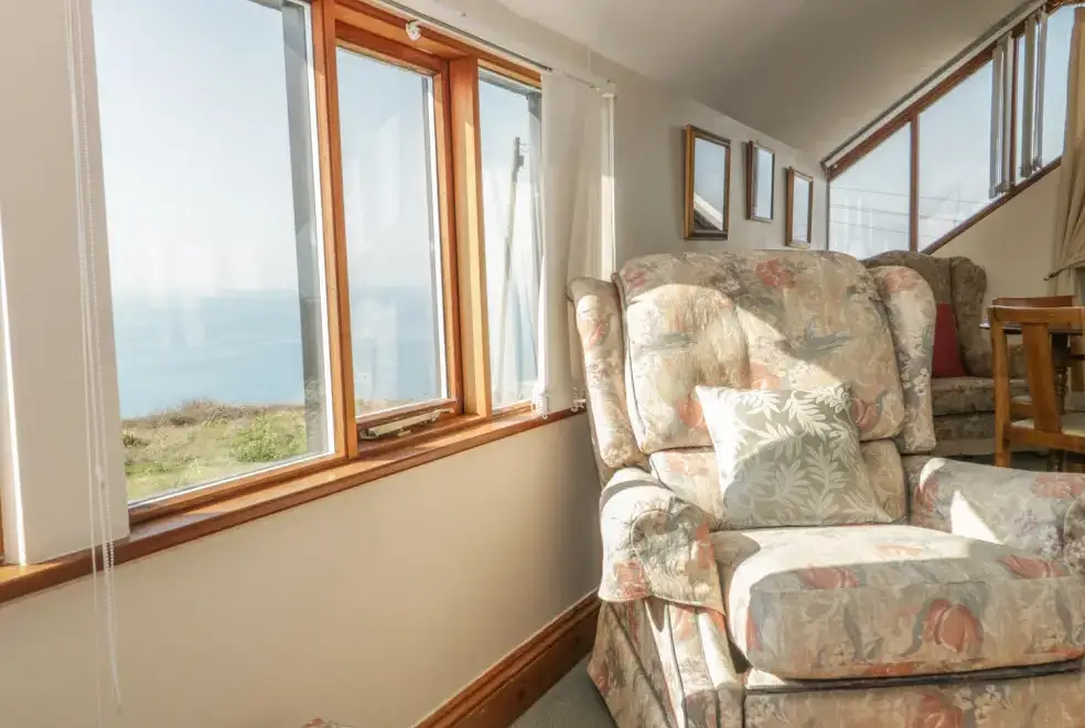 Sev view at Branscombe Holiday Cottage at Old Higher Lighthouse
