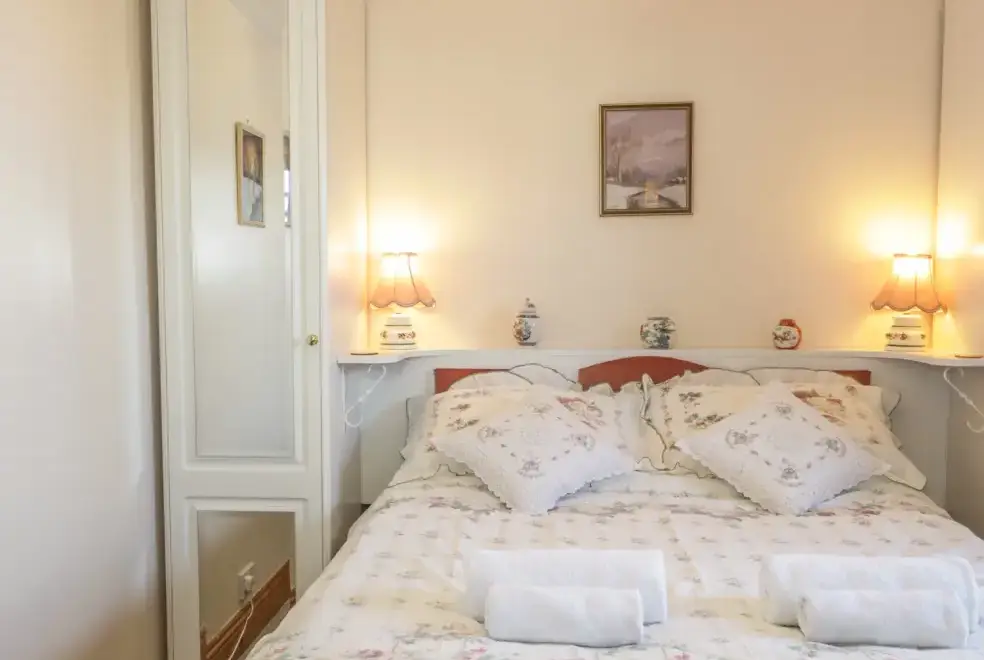 Bedroom at Branscombe Holiday Cottage at Old Higher Lighthouse